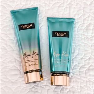 2 NEW Victoria’s Secret Aqua Kiss lotions